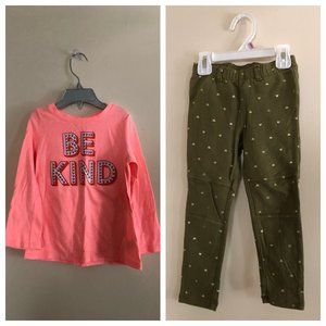 Top and pants set